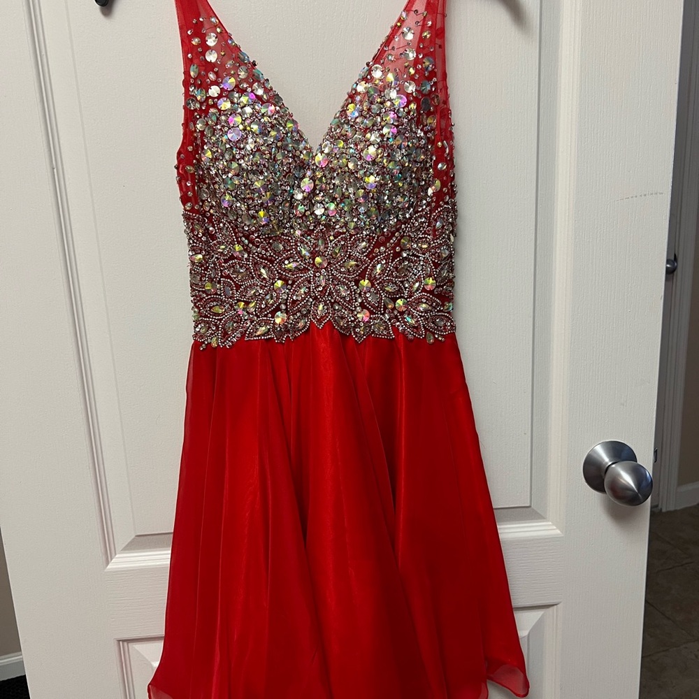 Red Jovani Dress